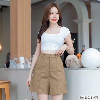 Vertier กางเกง3ส่วน No.11018 ผ้ายืด ซิบหน้า งานเกรดห้าง