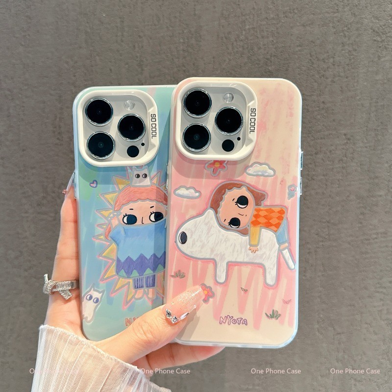 เข้ากันได้กับ Samsung A53 A22 A54 A52 A34 A73 A22 A13 A04E A15 A05S S23 เคสโทรศัพท์น่ารัก DLMSCY1687