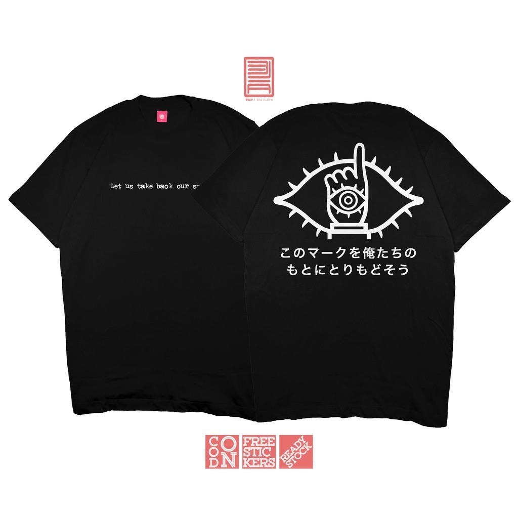 new เสื้อยืดผ้าฝ้าย  เสื้อยืด 20TH CENTURY BOYS 21ST FRIEND สัญลักษณ์ เสื้อผ้าญี่ปุ่น อะนิเมะ มังงะ 