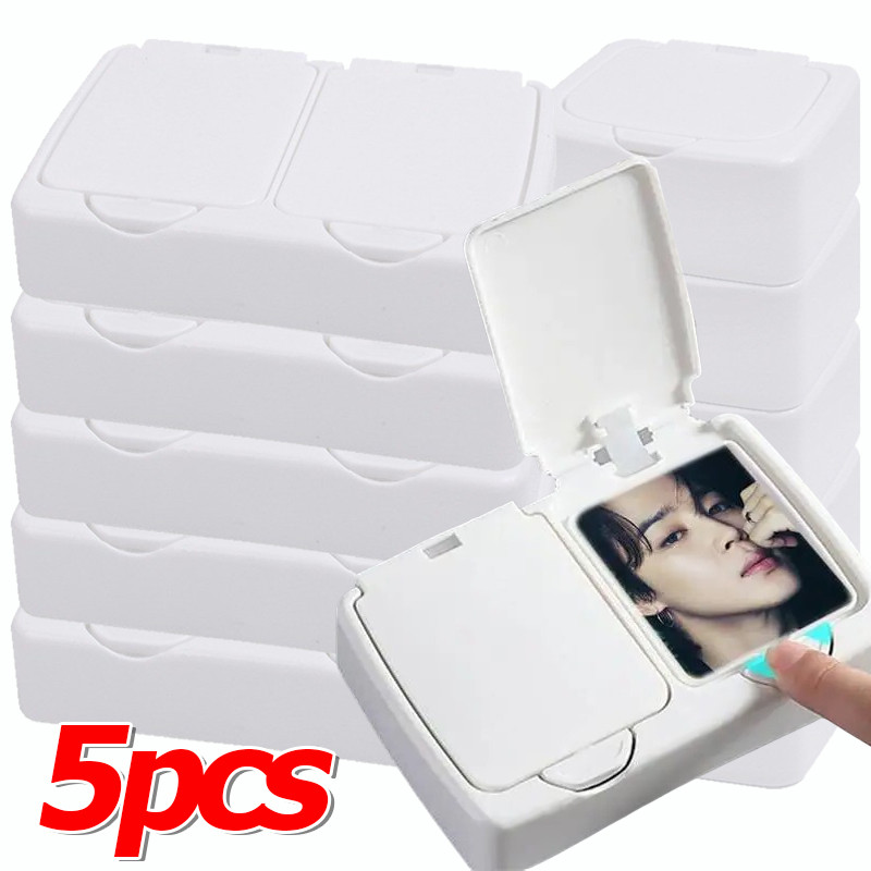 กล่องเก็บการ์ดขนาดเล็ก โผล่-ขึ้น / กล่องจัดระเบียบเดสก์ท็อปแบบลิ้นชัก / เครื่องประดับกันฝุ่นสินค้าขนาดเล็กภาชนะ