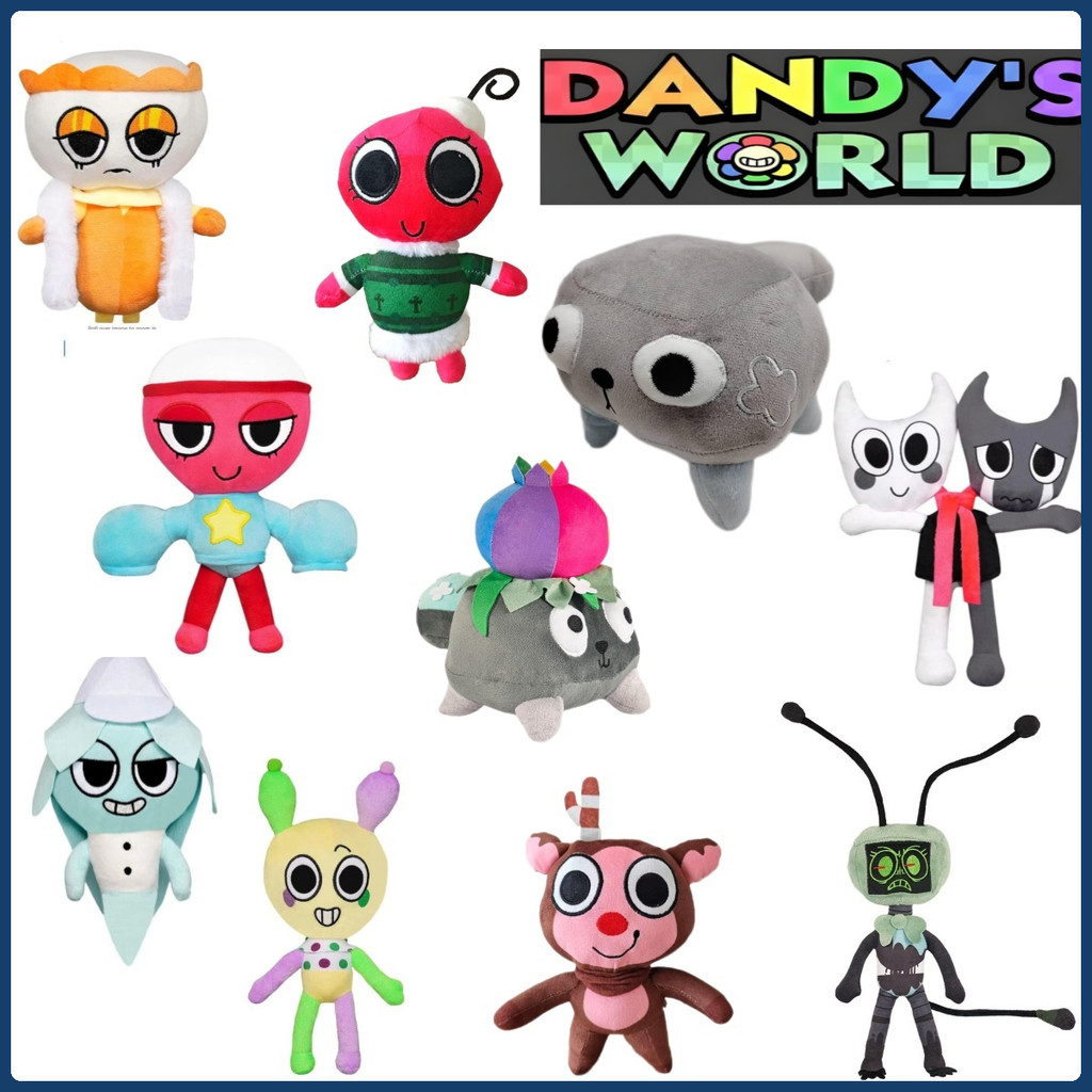 พลัส✨โลกของเดนดี้✨ใหม่dandys Worldของเล่นตุ๊กตาตลกการ์ตูนเกมตุ๊กตาDandy World Plushieหมอนนุ่มน่ารักDandys Worldตุ๊กตาของเล่นสําหรับของขวัญเด็กCOD