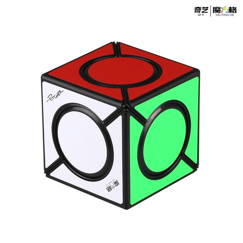 奇艺方圆斜转魔方  魔方格磨砂异形魔方斜转魔方二阶斜转魔方Qiyi Square Diagonal Turn Rubik's Cube Grid MatteThreesome3th20250403