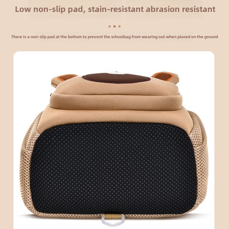 กระเป๋าเป้สะพายหลังเด็กใหม่สําหรับโรงเรียนอนุบาล-กระเป๋านักเรียนวัสดุดําน้ําขนาดเล็กน้ําหนักเบาการ์ตูนน่ารักเด็กวัยหัดเดิน เป้ (3-6 ปี)