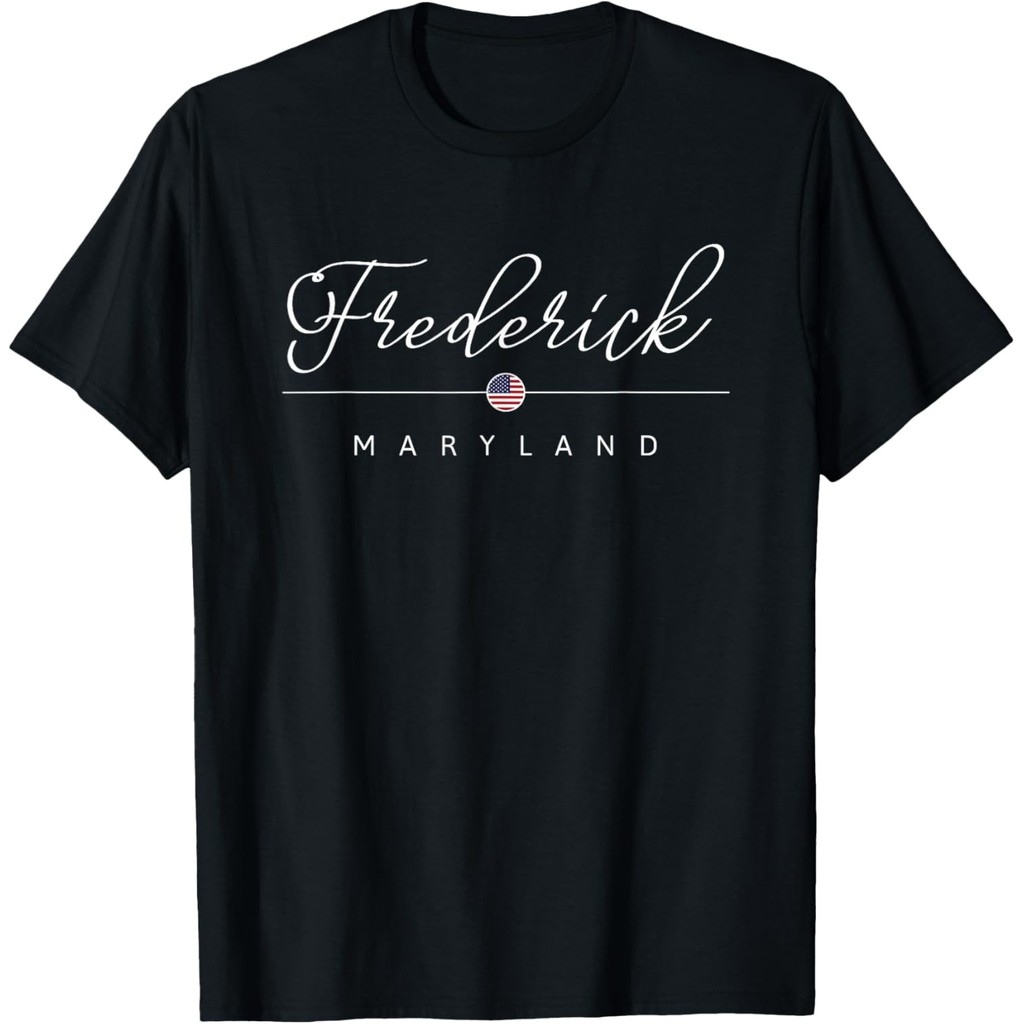 เสื้อยืด Frederick Maryland Md On Frederick