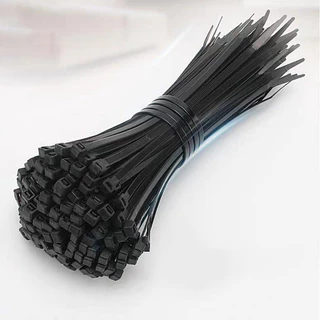 KOALA ส่งฟรีถูกชัวร์ถูกๆดีลเด็ดเคเบิ้ลไทร์ 100เส้น CableTie 4/6/8/10/12นิ้ว สายรัดไนล่อน หนวดกุ้ง สายเคเบิ้ลไทร์