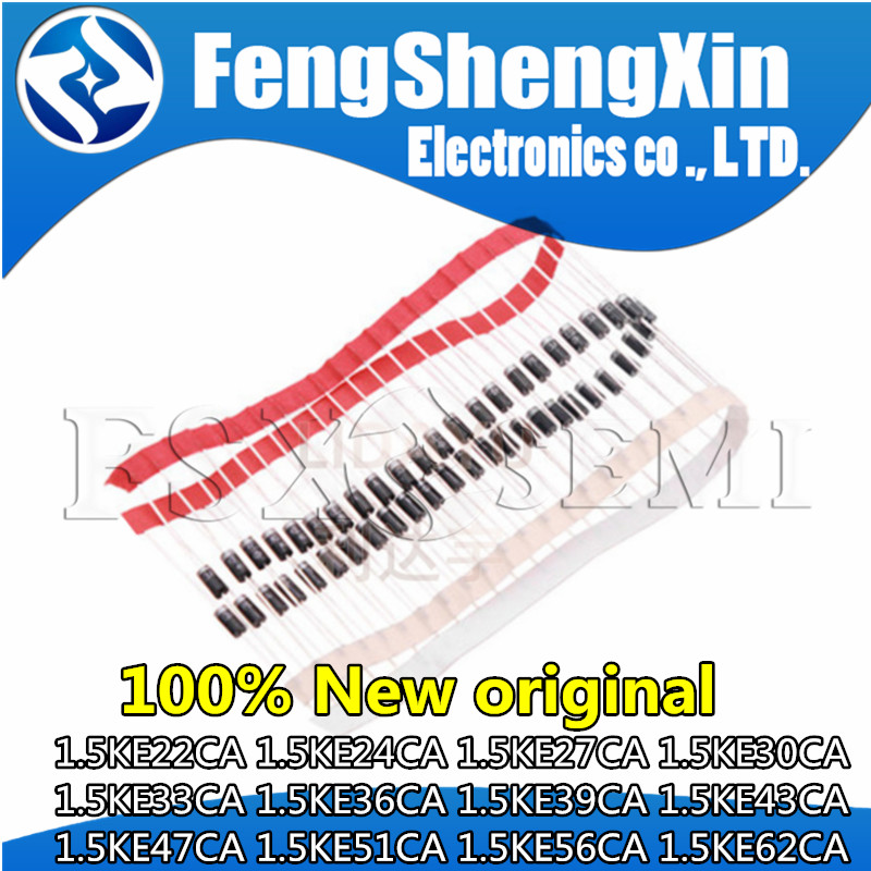 10 ชิ้น 1.5 KE22CA 1.5 KE24CA 1.5 KE27CA 1.5 KE30CA 1.5 KE33CA 1.5 KE36CA 1.5 KE39CA 1.5 KE43CA 1.5 