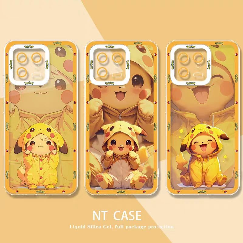 น่ารัก Pikachu สําหรับ Huawei Nova 3i 7I 5T 7 6 SE 9 SE Honor X7B X8B X9B 90 Lite 5G Y9 Prime 2019 H