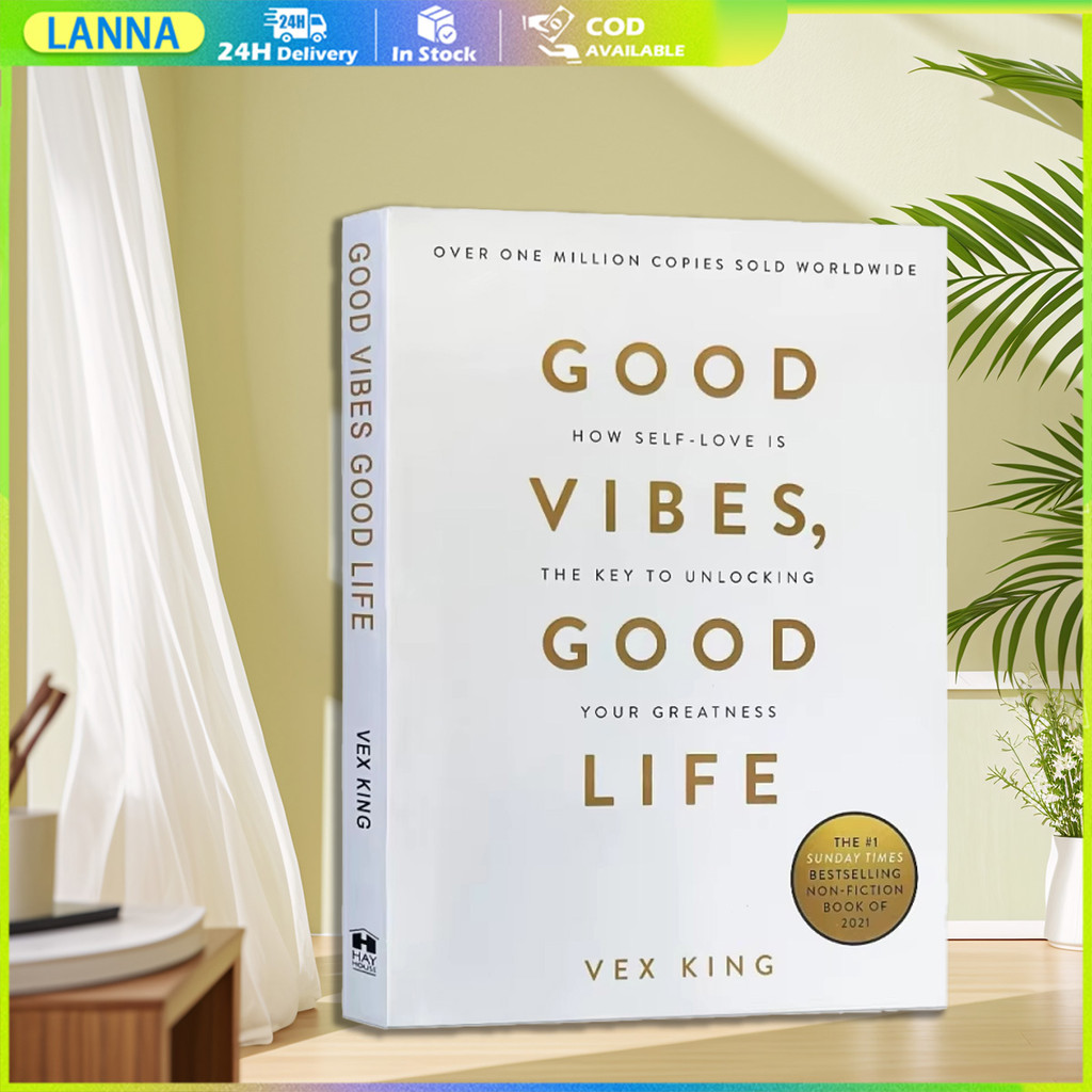 ร้านอยู่ที่ไทย หนังสือภาษาอังกฤษgood vibes good life vex king หนังสือพัฒนาตนเอง