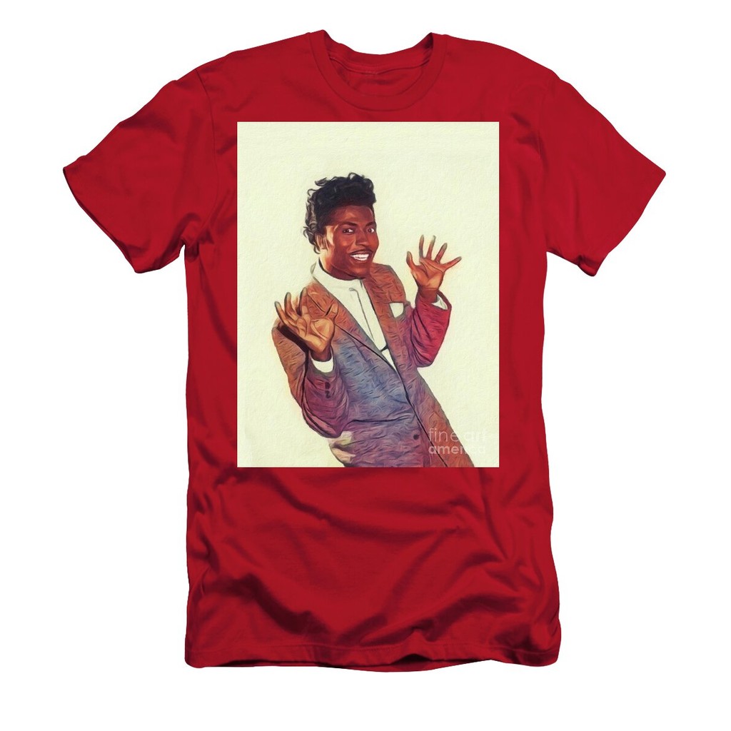 เสื้อยืด Vintage Little Richard, Music Legend #2 T-Shirt แท้ Cotton 100% y2k  ผ้านุ่ม เซ็กซี่ S-5XL