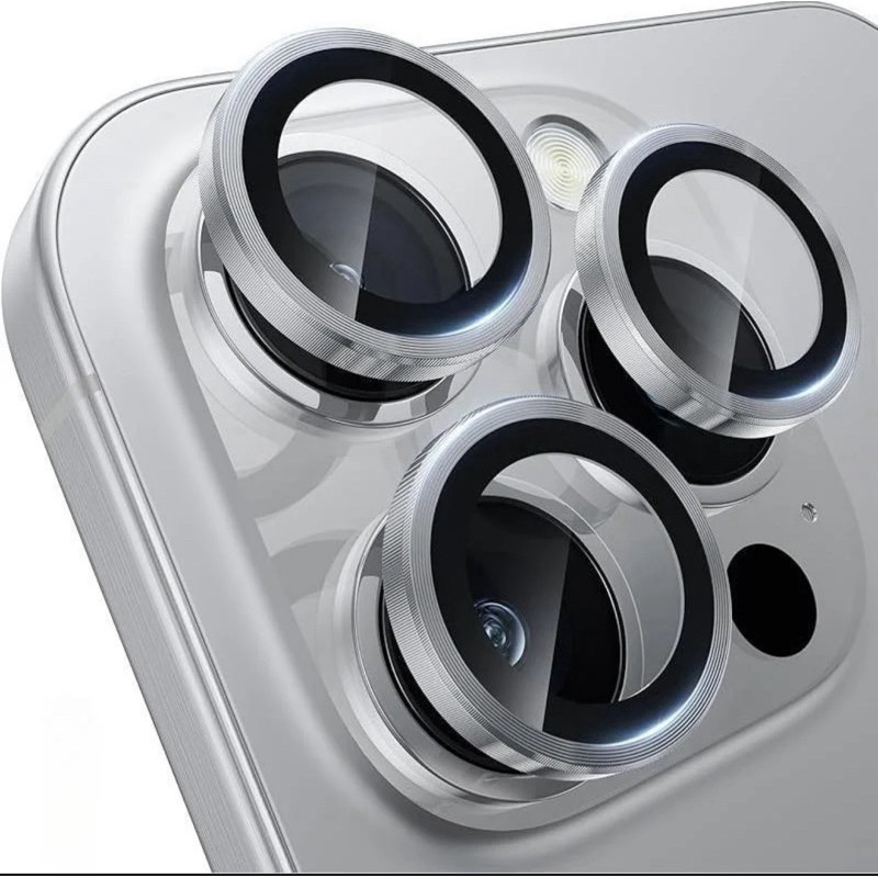 ฟิล์มวงแหวนเลนส์กล้อง สำหรับ iPhone 16 / 15 / 14 / 13 / 12 / 11 ตรงรุ่น กันรอยขีดข่วน ป้องกันเลนส์กล้อง ราคา ถูกที่สุด ดีลบีเคเค แกลเลอรีภาพที่ 2