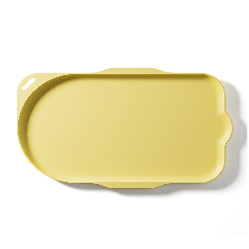 แผ่นรองจานสัตว์เลี้ยง  ถาดรองจานอาหารสัตว์ นน้ำและกันลื่น แผ่นรองจานสัตว์เลี้ยง Pet Food Bowl Pads - รูปที่ 4