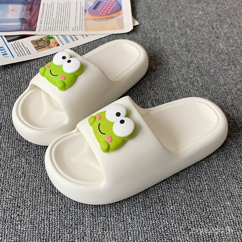 111รองเท้าแตะกบสำหรับผู้หญิง รองเท้าในบ้านกันลื่น ทนกลิ่น พื้นหนา สบายเท้า สบายๆ หลากหลายใช้ในฤดูร้อน - รูปที่ 7