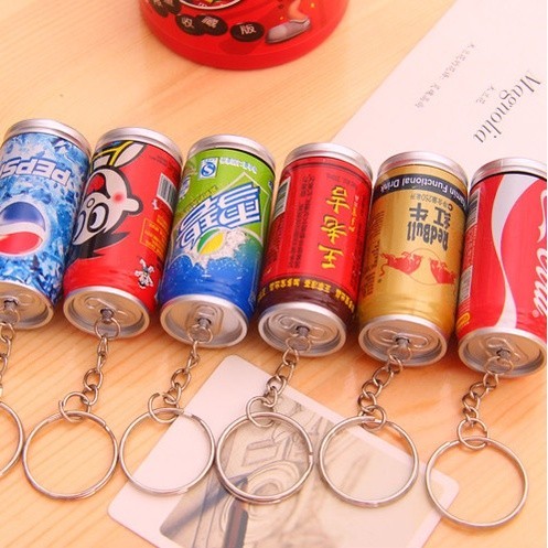 GANTUNGAN เครื่องดื่มขวดปากกาพวงกุญแจปากกาพวงกุญแจ DS 218