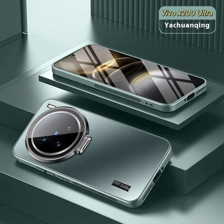 Luxury Matte ที่มองไม่เห็นเลนส์สําหรับ Vivo X300 Ultra X300 Pro X300S X200 Ultra X200 Pro X100 Ultra X100S X00 Pro V40 V30 V29 Pro กันกระแทก Hard ฝาหลัง