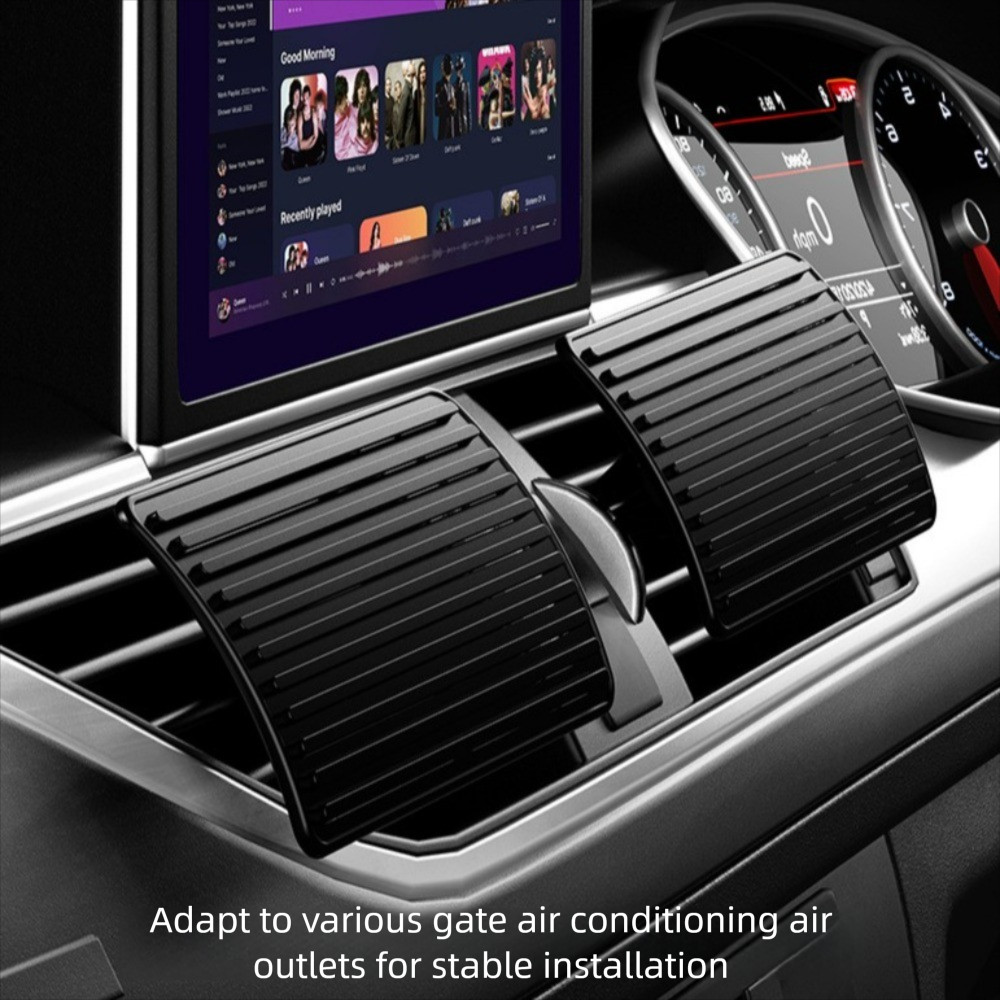 KODICE บังลมเครื่องปรับอากาศ,ปรับ Air Outlet Baffle Car Outlet Wind Shield, Universal Windproof Anti Direct Blowing ติดตั้งง่ายรถ Cold Air Guide Cover ทารก - รูปที่ 7