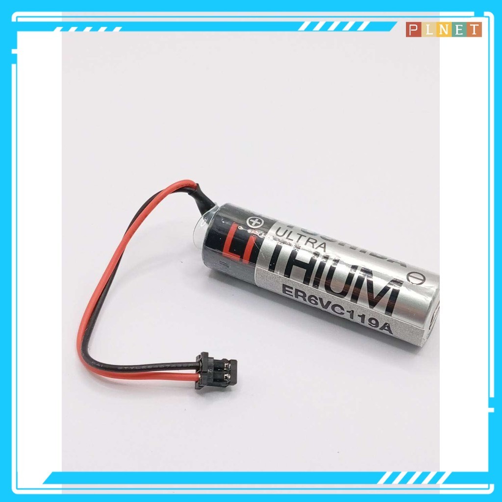 ER6V 3.6V ER6VC119A ER6VC119B แบตเตอรี่ลิเธียม ER6 2000mah TOSHIBA PLC Lithium Battery