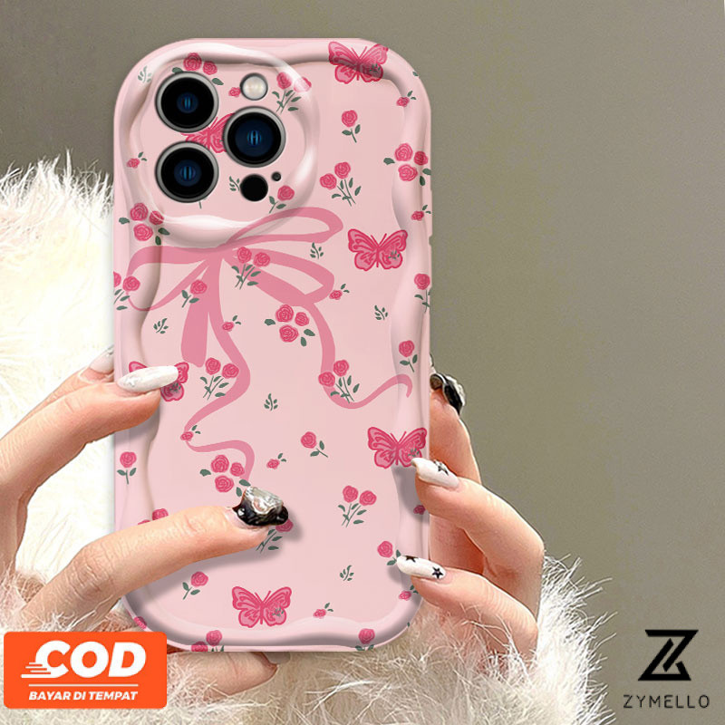 Phone Case OPPO A3X A3 5G A3 PRO Cute cartoon four-leaf clover cat shockproof TPU mobile phone case