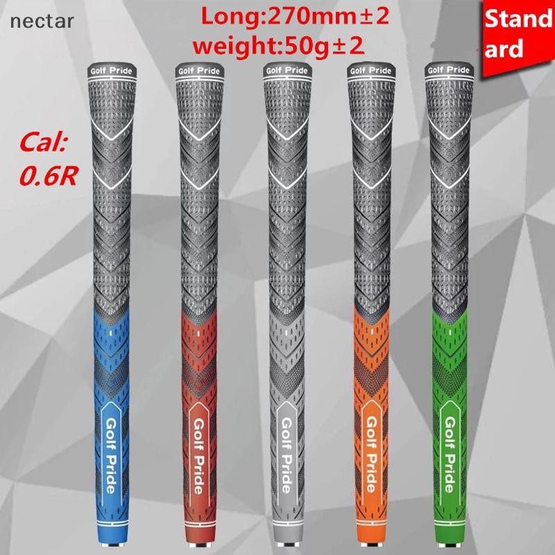 Tar Golf Club Grips Mcc Plus 4 + เส้นด้ายฝ้ายสิ่งแวดล้อมยาง Irons Universal Club Grips N
