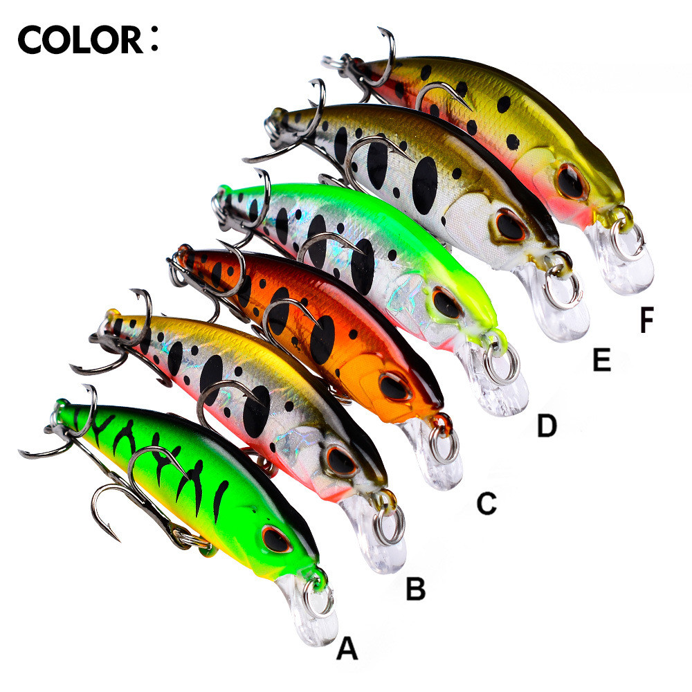CISEA F11 minnow 4.6g/5.3cm เหยื่อจิ๊ก เหยื่อยาง ปลา เหยื่อ lure mino