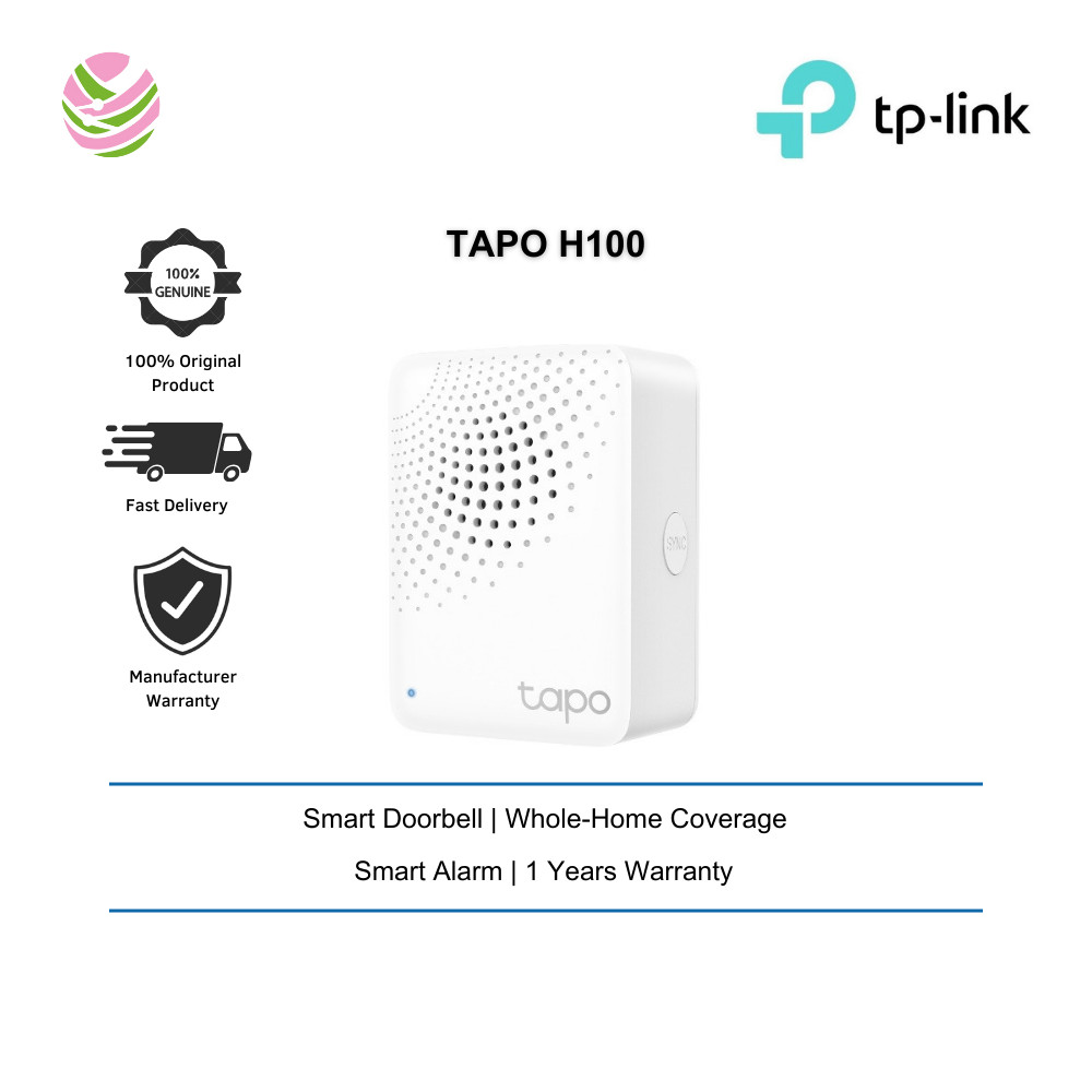 TP-Link Tapo H100 Smart Home Wifi Wireless Hub พร้อม Chime