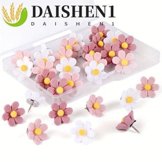 Daishen1 20/30/40/50 ชิ้นหกกลีบดอกไม้ Pushpins, Creative DIY…