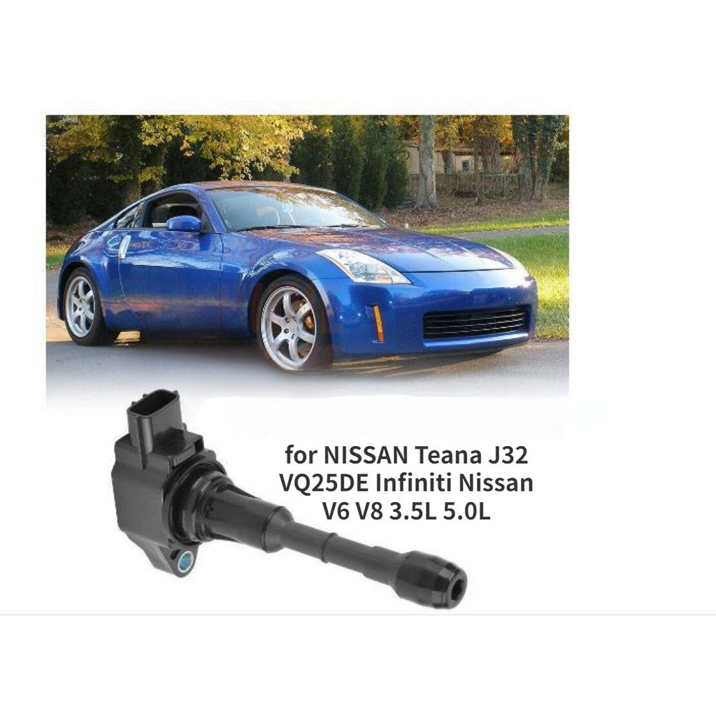 คอยล์จุดระเบิดสําหรับ Nissan Teana J32 VQ25DE Infiniti Nissan V6 V8 3.5L 5.0L UF550 22448-JA10C