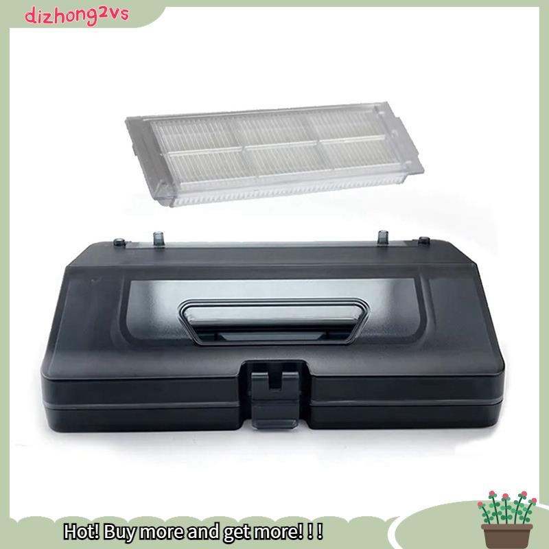 [dizhong2vs]2-In-1 ถังน้ํากล่องฝุ่นถังน้ําพลาสติกกล่องฝุ่นสําหรับหุ่นยนต์สูญญากาศ Mop 2S 3C V2 V3 XM