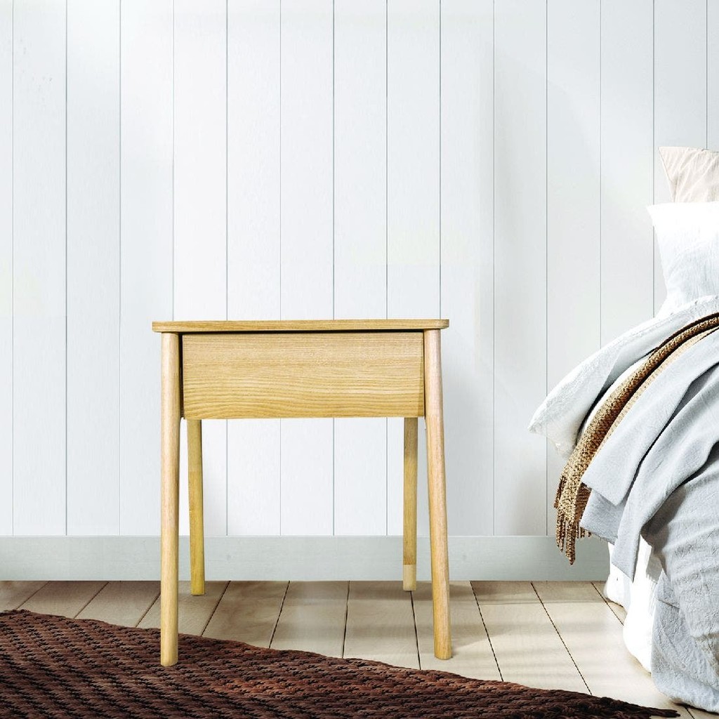 Koncept Furniture ตู้ข้างเตียง PLAY รุ่น IBED สีไม้อ่อน (51x51x43 ซม.) แบรนด์ KONCEPT FURNITURE