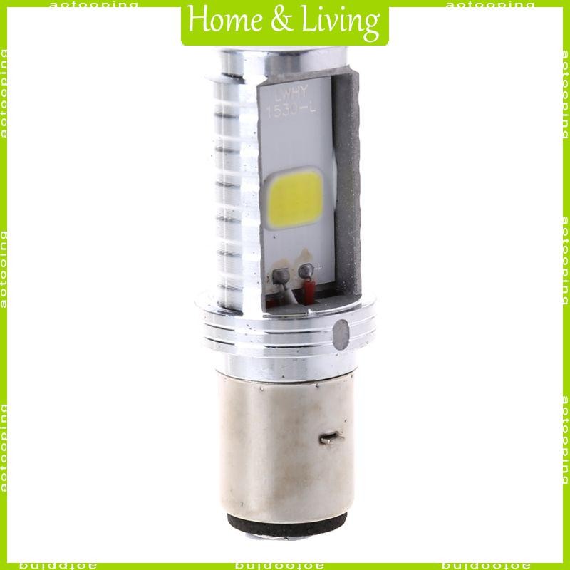 Aotoo 12W H6 LED ไฟหน้ามอเตอร์ไซค์ ไฟตัดหมอก Hi/Lo Beam อุปกรณ์เสริม
