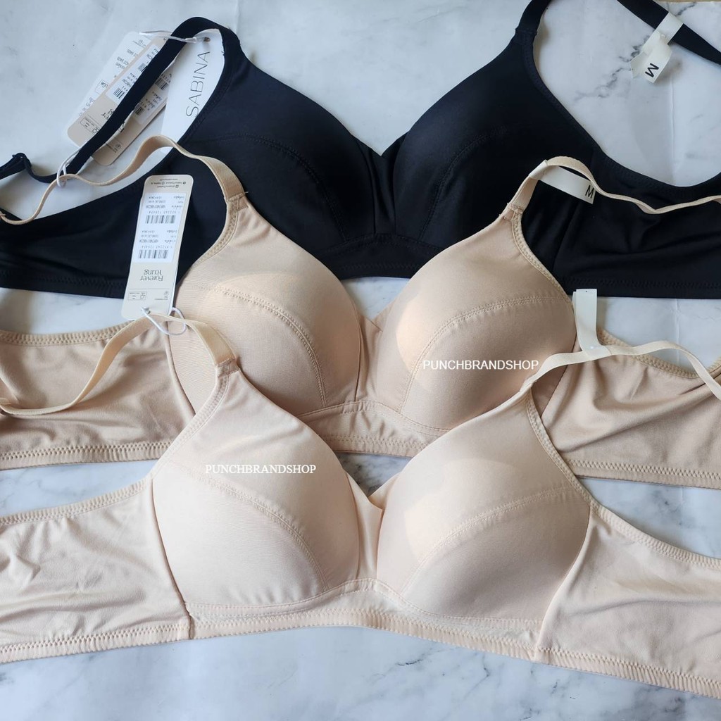 Sabina Forever young NBF24001 (ไม่มีฟองน้ำดันทรง) LEVEL1 ฟองนม 0% ไม่เติม แต่ทรงยังสวย รูปที่ 2