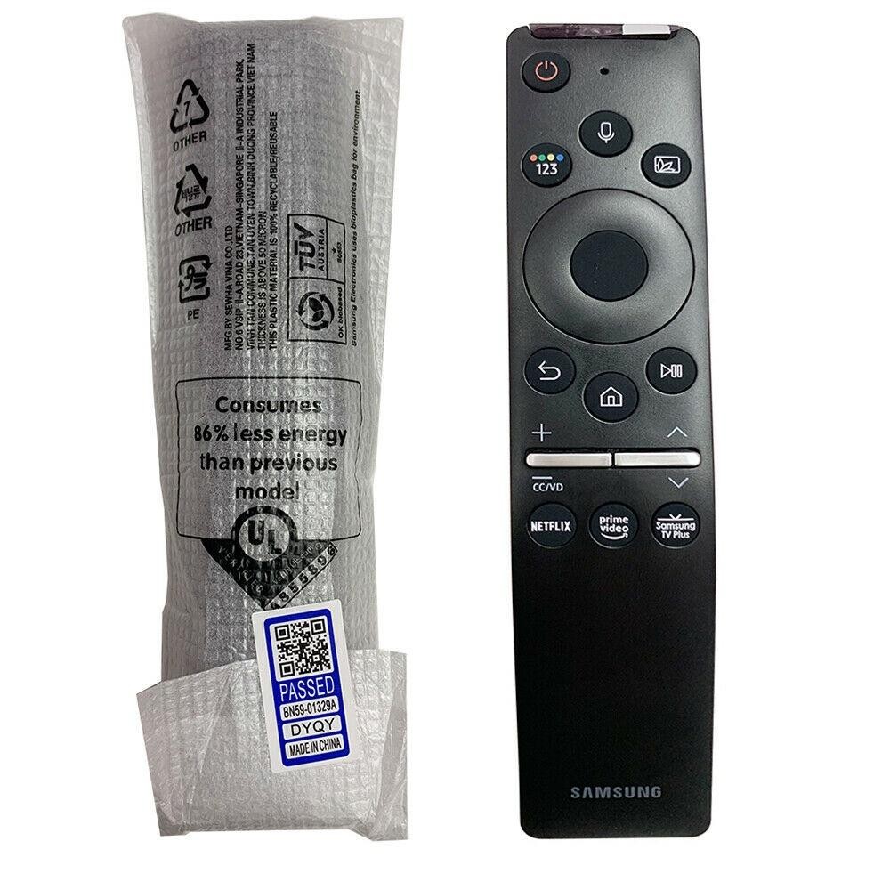 BN59-01329A เสียงบลูทูธระยะไกลสําหรับ Samsung สมาร์ททีวี RMCSPT1CP1 QN65Q90TAFXZA, QN75Q70TAFXZA, QN