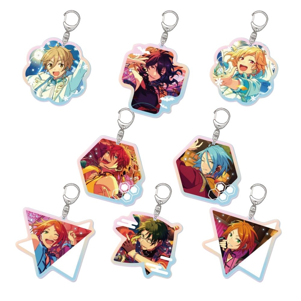 พวงกุญแจ Standee Ensemble Stars!!Eichi Tenshouin Star ใหม่เอี่ยม! ของตกแต่งโต๊ะเรียนและโต๊ะทํางาน