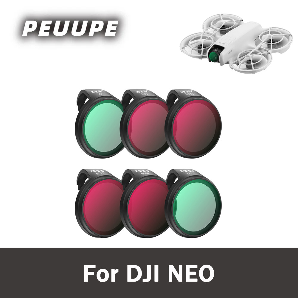 เที่ยวบินกล้องเลนส์กรองสําหรับ DJI NEO กรอง CPL Polarizer UV กระจกป้องกันมือถือ Drone ND Dimming กรอง DJI NEO กรองชุดอุปกรณ์เสริม