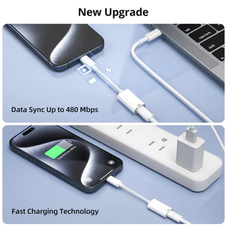 Hdoorlink USB Type C ถึง IOS หูฟังอะแดปเตอร์เสียงสําหรับ Aple 15 16 USB A ถึง 8PIN อะแดปเตอร์หูฟัง Converter สําหรับ Pad Pro Air