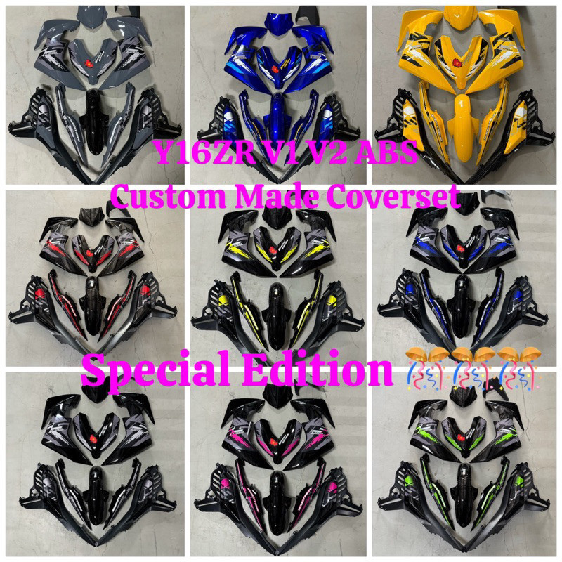 Magic Boy Y16ZR V1 Y16ZR V2 ABS Special Edition Series Coverset Custom เวียดนาม Y16 v1 Y16 Abs