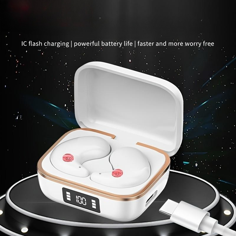 2024 สไตล์ใหม่ Mini J11 Mini Sleep ชุดหูฟังบลูทูธที่มองไม่เห็นไร้สายตัดเสียงรบกวนคุณภาพสูงกีฬา High-End อายุการใช้งานแบตเตอรี่ยาวนานชนิดใส่ในหูในตัว