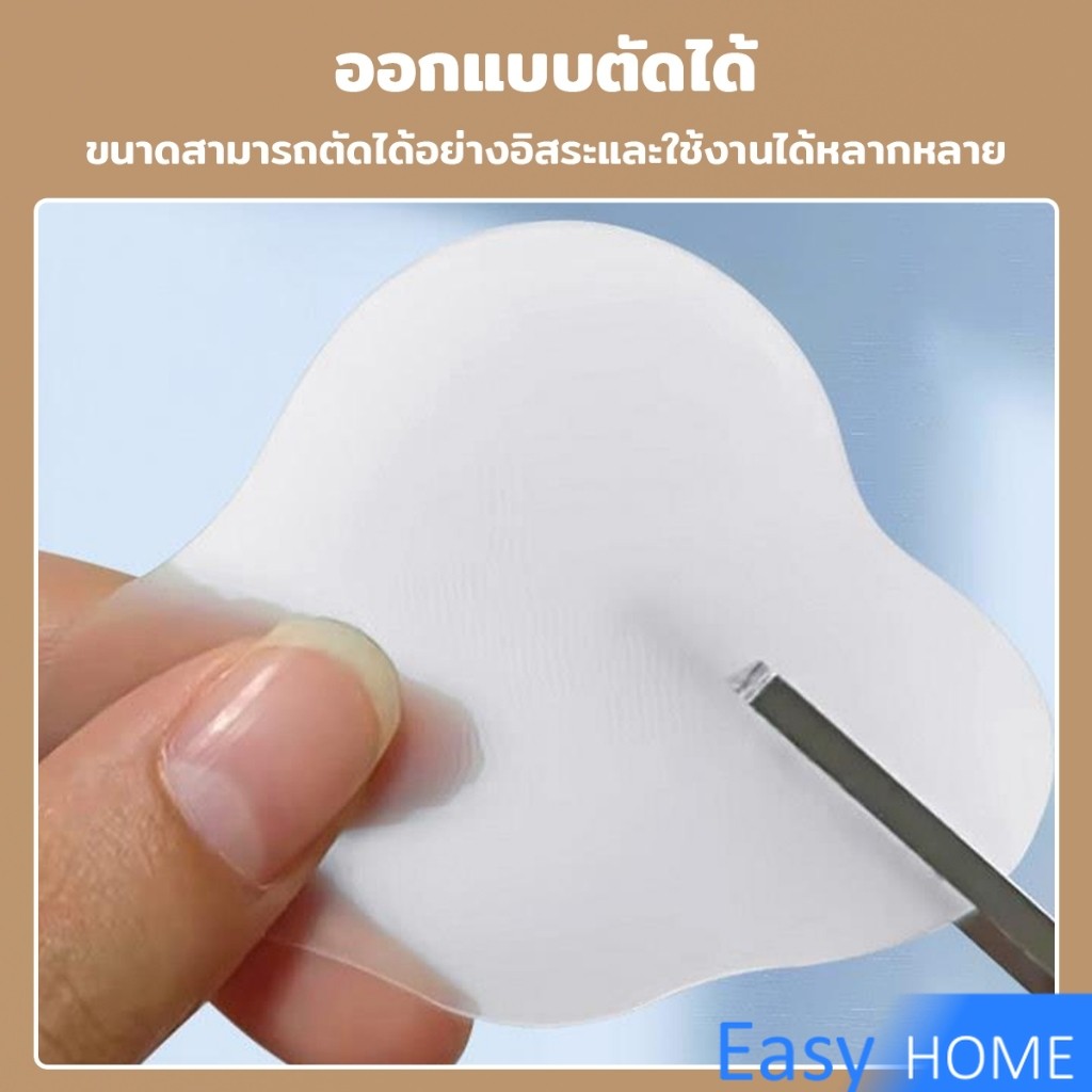Easy สติกเกอร์เจล 2Pcs/set แผ่นแปะกันน้ำ สําหรับติดเท้า กันกัด นุ่มสบาย ดูแลเท้า heel stickers ราคา ถูกที่สุด ดีลบีเคเค แกลเลอรีภาพที่ 6