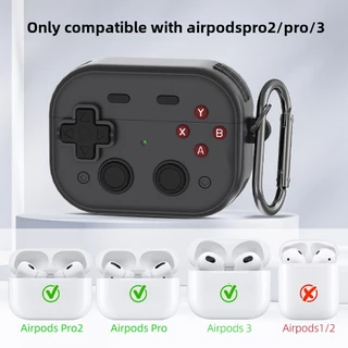 for airpods Pro 2 เคส for AirPods 4 เคส กรณีเกมการ์ตูนยากป้องกันสําหรับ for airpods pro 3 2nd Gen 3 กรณี