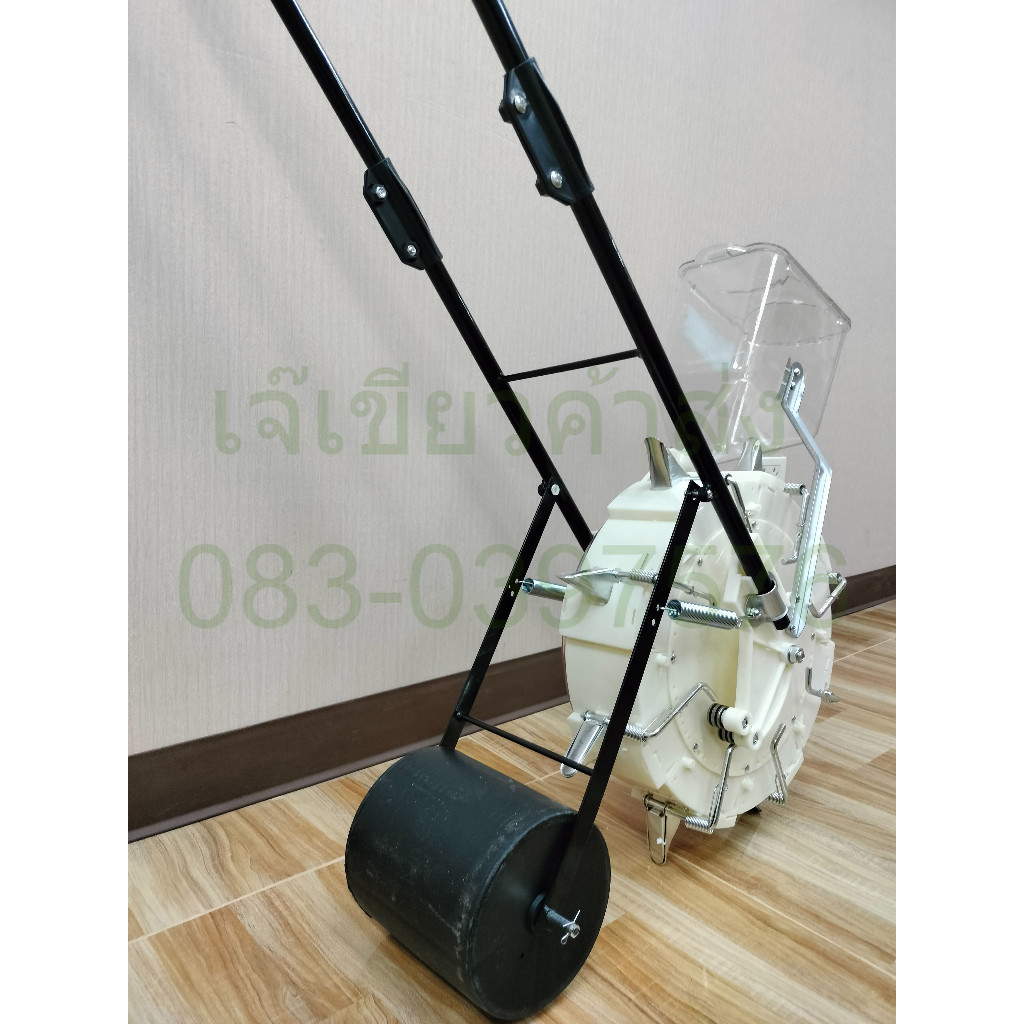 เครื่องหยอดข้าวโพด 8 ปาก ทรงสูง รถเข็นหยอดเมล็ดพันธุ์ ถั่ว ข้าวโพด 8ช่อง แปลงฟรี แบรนด์ฮาชิเทค - รูปที่ 5