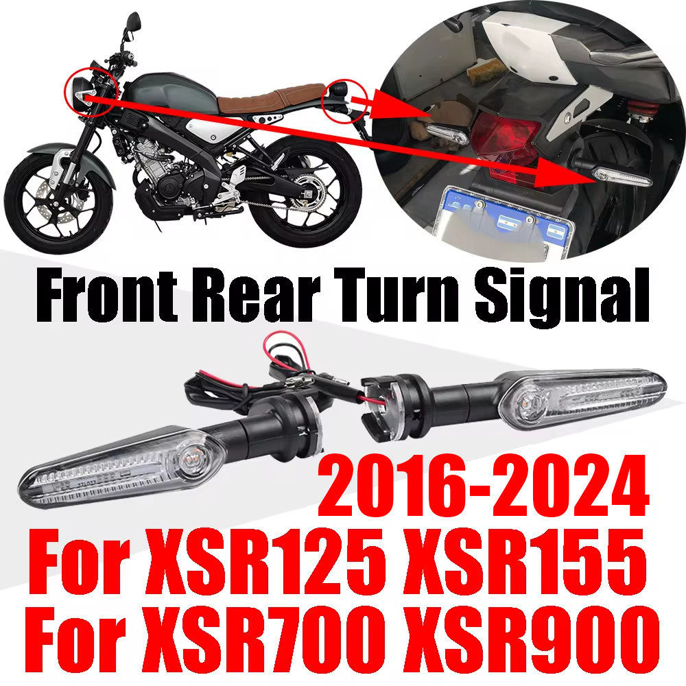 สําหรับ YAMAHA XSR125 XSR155 XSR700 XSR900 XSR 900 700 155 อุปกรณ์เสริมไฟเลี้ยวไฟแสดงสถานะทิศทาง Flasher Blinker โคมไฟ
