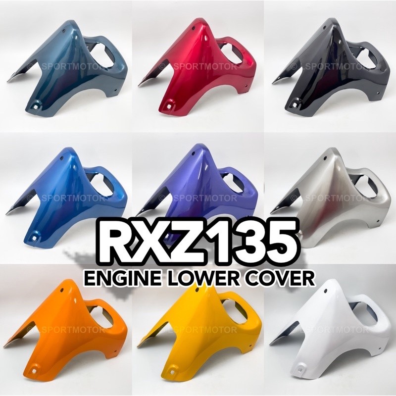 ฝาครอบเครื่องยนต์ YAMAHA RXZ 0 RXZ135 RXZ MILI DADA ITIK BAWAH เครื่องยนต์ FAIRING COWLING RXZ135 RX