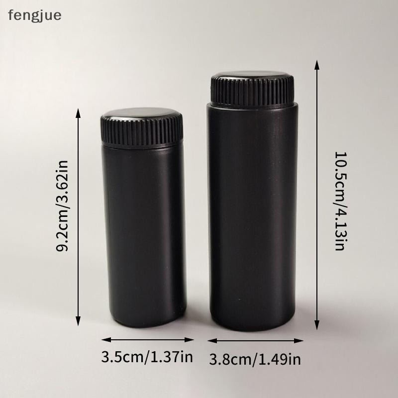 Fengjue 1 ชิ้น 60/100 มิลลิลิตรขวดแป้งฝุ่นรีฟิลเครื่องสําอางผงพลาสติกคอนเทนเนอร์หม้อเปล่าขวด TH