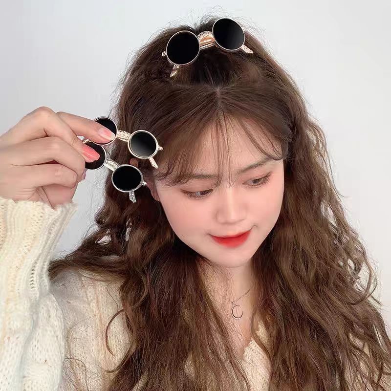 คลิปหนีบแว่นตาส่วนบุคคลเกาหลีส่วนบุคคลส่วนบุคคลสําหรับเครื่องประดับผมผู้หญิง