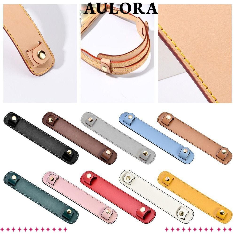 Aulora แผ่นรองไหล่แบบบีบอัดแฟชั่นที่วางไหล่อุปกรณ์เสริมกระเป๋าหนังกว้างสายคล้อง