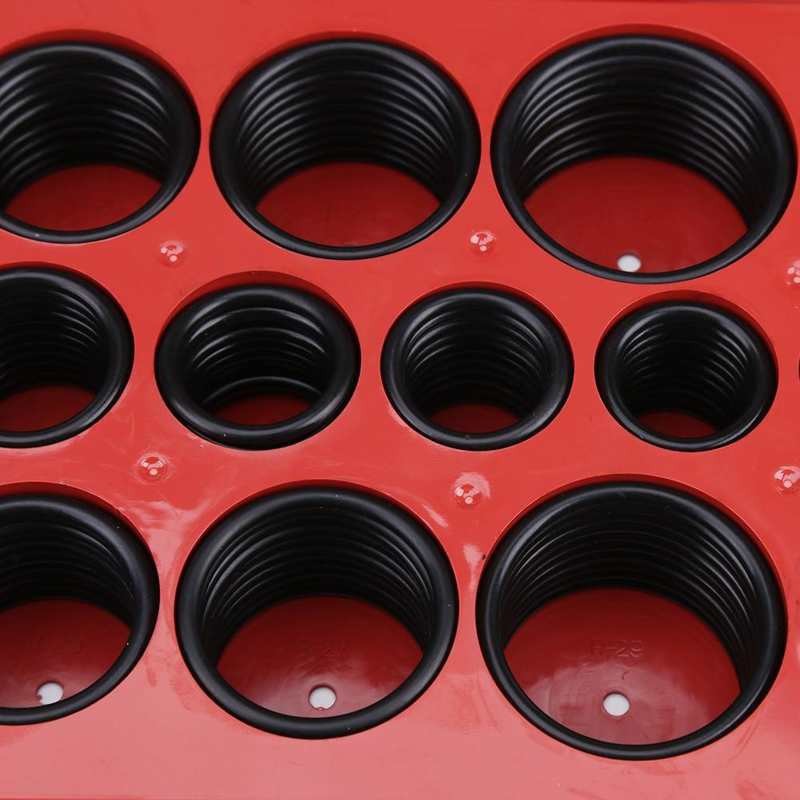 【พร้อมส่ง】ยางโอริง ชุดยางวงแหวน อเนกประสงค์ คุณภาพสูง 419 ชิ้น O-Ring 419pcs พร้อมกล่องพลาสติก (กล่องแดง) ราคา ถูกที่สุด ดีลบีเคเค แกลเลอรีภาพที่ 6