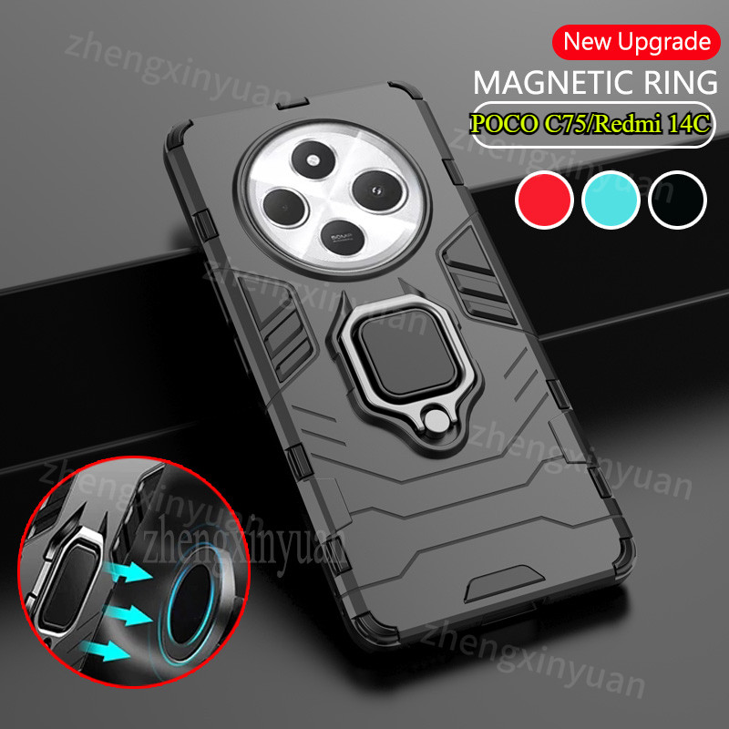 เกราะกันกระแทกสําหรับ Xiaomi Poco C75 Redmi 14C 4G 5G 2024 เคสโทรศัพท์สําหรับ PocoC75 C 75 Redmi14C 