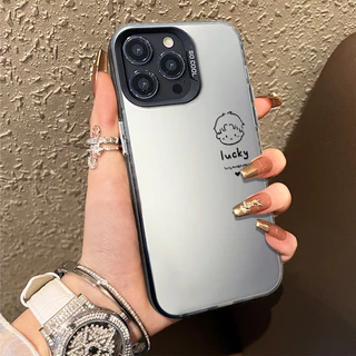 เคสแข็งหรูหรา เคสคู่น่ารัก เคสไอโฟน11 for เคสiPhone16 15 14 13 12 11 Pro Max 15Plus XR XS Max 7Plus 8Plus SE เคสไอโฟน13