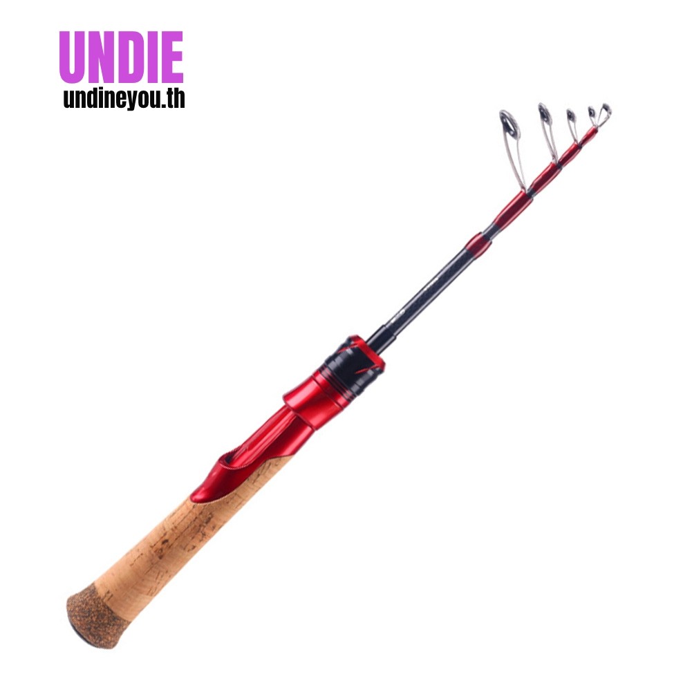 UNDIE⭐Horse mouth rod rod rod fishing rod lure rod สั้น telescopic rod UL/FReady Stock [สต็อกพร้อม]