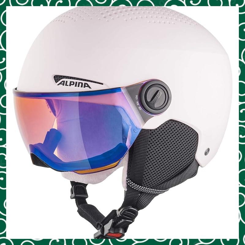 ALPINA (Alpina) Children's Ski Snowboard Visor Helmet Dial Size Adjustment ZUPO VISOR Rose Matte 51-