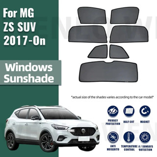 รถหน้าต่างบังแดดสําหรับ MG ZS EV SUV 2017-2023 2024 ด้านหน้า…